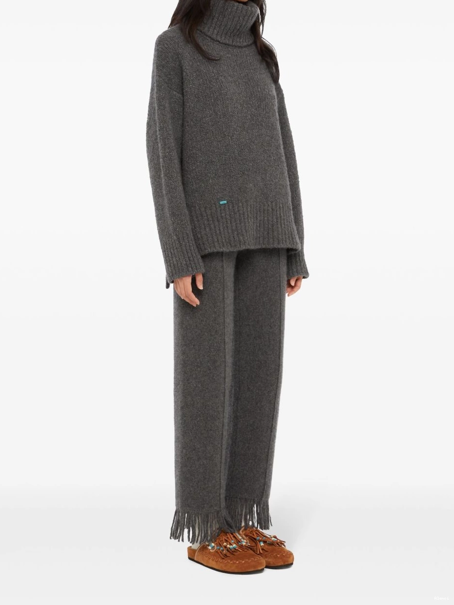 Affordable roll-neck jumper Women Alanui logo-tag 0717